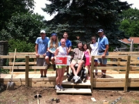 West Allegheny Workcamp volunteers